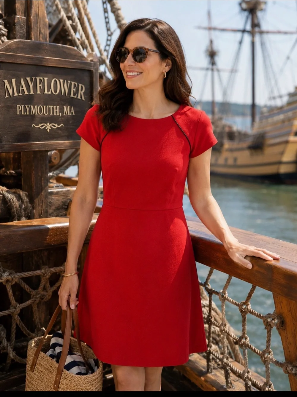 J.crew size 0 red dress